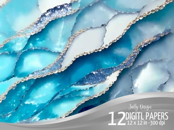 Blue Luxurious Backgrounds with Glitter: A Designer's Secret Weapon