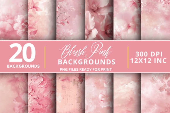 Blush Pink Backgrounds Bundle: Elevate Your Creative Projects