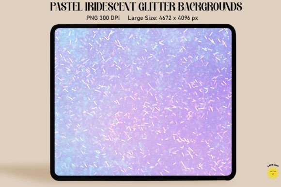 Elevate Your Brand with Pastel Lavender Iridescent Backgrounds