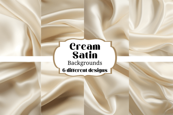 Elevate Your Projects with Elegant Cream Satin Backgrounds