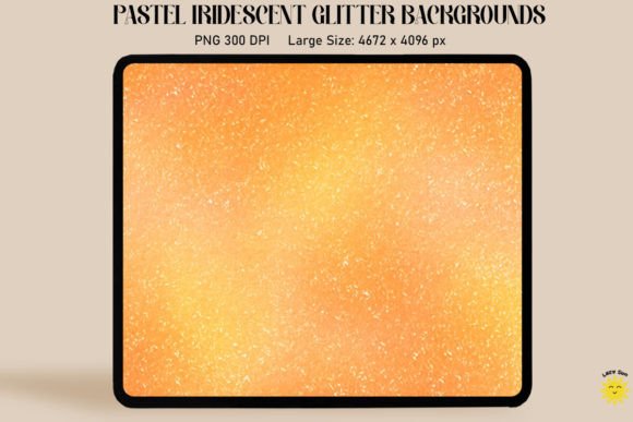 Exploring the Unique Appeal of Pastel Orange Iridescent Backgrounds