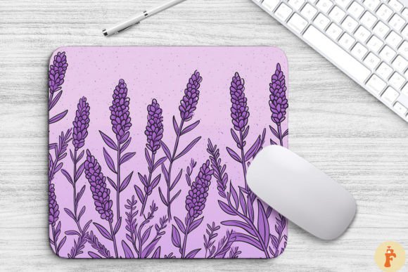 Lavender Doodles on Lilac: A Designer's Guide