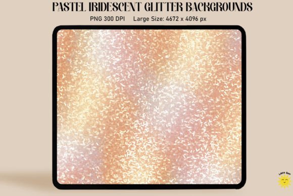 Pastel Beige Iridescent Backgrounds: The Subtle Glow for Modern Design