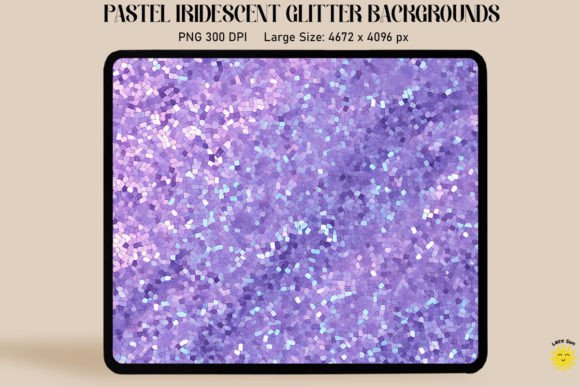 The Allure of Pastel Purple Iridescent Backgrounds in Modern Design