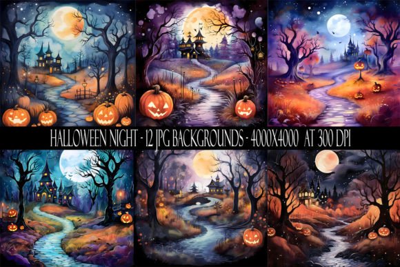 Unleash the Shadows: Creative Uses for Halloween Night Backgrounds