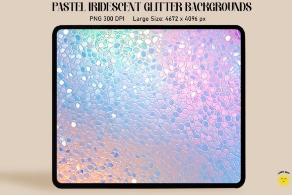 Unlocking Creative Magic with Pastel Silver Iridescent Backgrounds